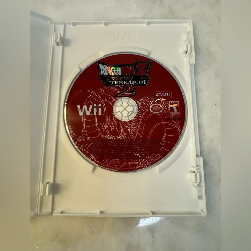 Dragon Ball Z: Budokai Tenkaichi 2 (Nintendo Wii, 2006) No Manual